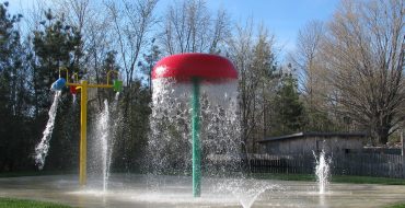 splash park equipment, splash pad equipment, water play structures